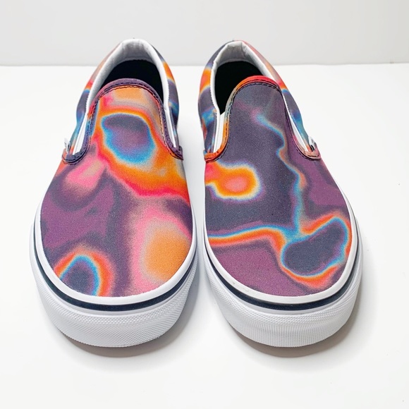 Vans Slip-On Dark Aura tie dye white Sneaker skate - Picture 4 of 11